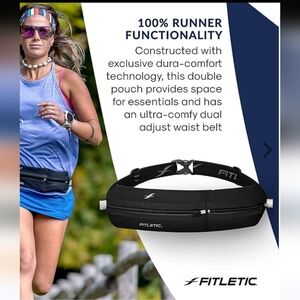 FITLETICS | Bolt Double Pocket Running Pouch